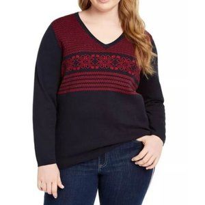 Tommy Hilfiger Cotton Blue Sweater.